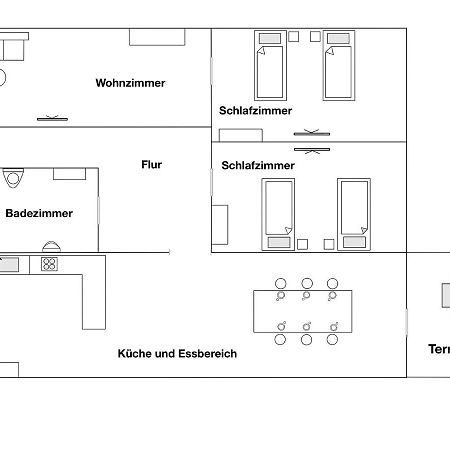 Moderne Ferienwohnung Klosterblick Guxhagen Exterior photo